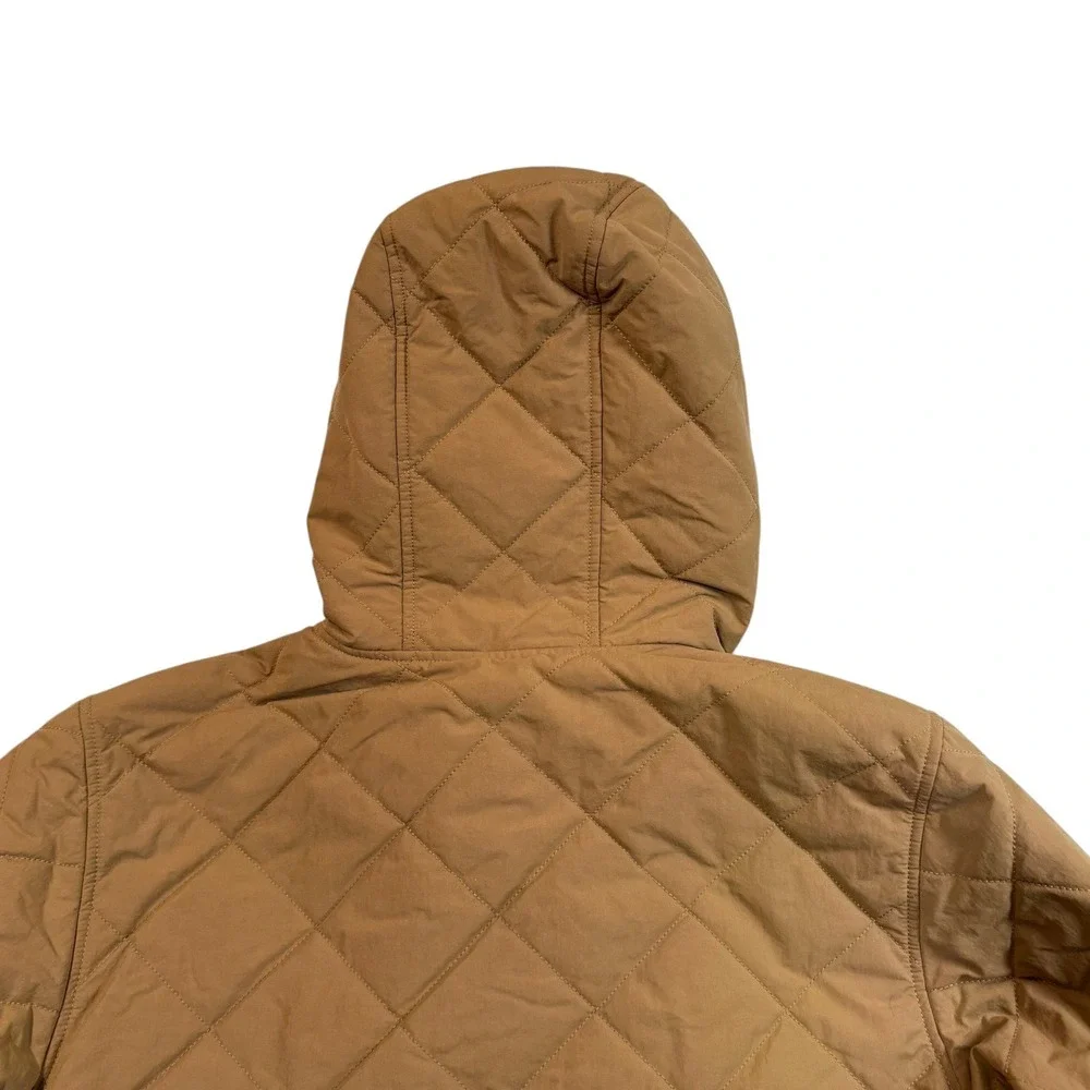 The North Face Cuchillo Full Zip Hoodie Sherpa Lined Jacket Mens Medium Brown
